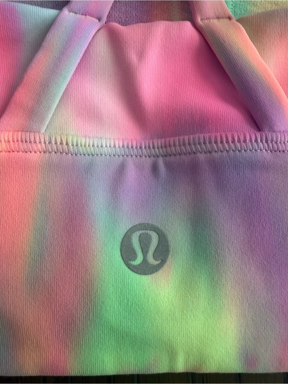 Lululemon Energy Bra Longline - Psychedelic Wash Multi (Size 8) - Picture 3 of 6